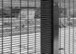 50x200mm 평방 구멍 검은 용접 철자망 울타리 학교 교육 기관
