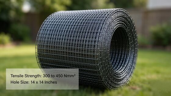 전기 용접과 야드 울타리 300~450 N/mm2 팽창 강도