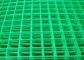 1.8m 녹색 비닐 코팅된 용접 철사 펜스 패널 용접 체눈 시트 사각 공