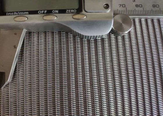 첩직 철망 스테인레스 강 필터 전선 장식용 망사 원단 AISI304 비 부식