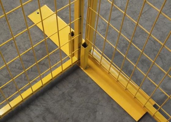 SGS 방식 Pvc 코티드 와이어 메쉬 패널 캐나다 일시적 울타리 패널