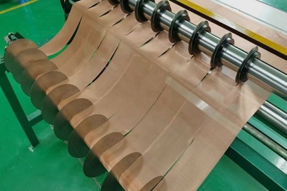 고강도와 어려움 금속 실 방직 그물 스크린 인청동