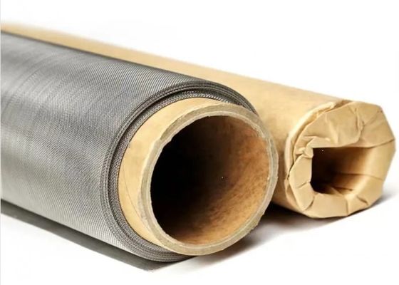 10 20 30 40 50 ISO9001 증명서를 가진 정연한 구멍에 의하여 길쌈되는 철망사 스크린