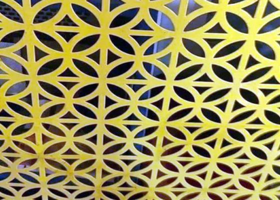 높은 오픈 영역 구멍이 된 강철  Mesh 시트 PVC 코팅 장식 구멍 크기 0.1mm