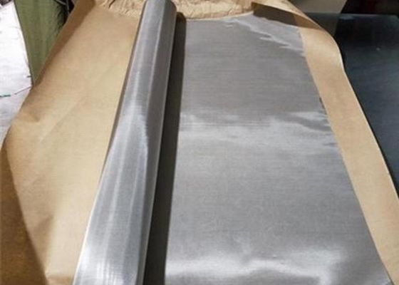 400 Mesh 스틸 메시 스크린 1m-300m 길이 얇은 와이어 지름 0.02mm-5mm