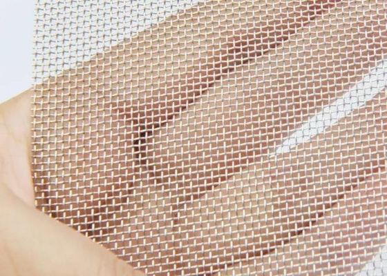 다양한 엮기 패턴을 가진 융통성 스테인레스 스틸 와이어 메시 스크린