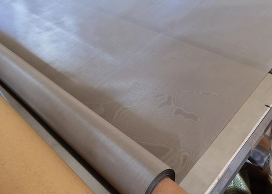 유연한 스테인레스 스틸 와이어 메시 스크린 롤로 산업 필터링 용 사용을위한 다양한 직물 유형