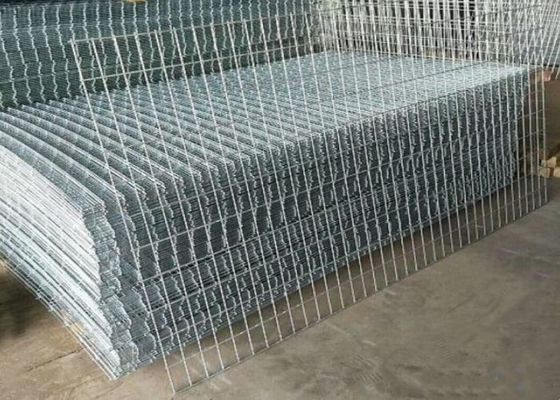 보강용 균일한 메시 크기를 가진 4&#39; X 8&#39; 아연 도금 용접 와이어 메시
