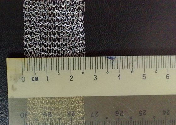 내구성 스테인레스 스틸 직물 단일 스트랜드 와이어 메시 튜브 필터레이션