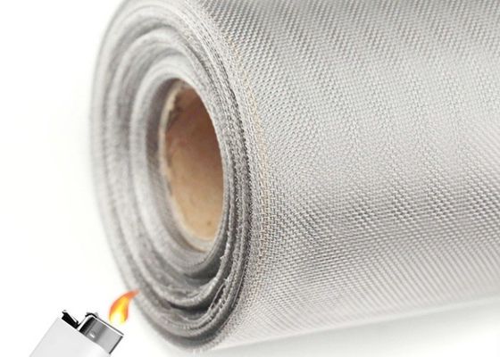 산 및 알칼리 저항 필터 와이어 메시 Apeture 10-100 메시 카운트 및 1.8-6.0 공기 투과성