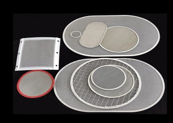 1-800mesh 알루미늄은 플라스틱 압출기 스크린 스테인레스 강 압출기 스크린을 맞추었습니다