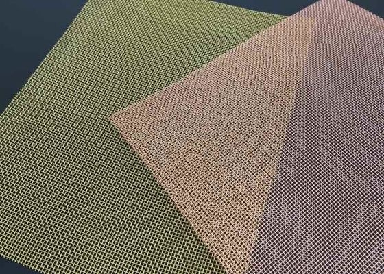 오래 견딘 옥외 보호를 위한 부식 - 저항하는 5.5mm 길쌈된 철망사 스크린