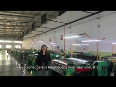 마모 저항 사각 구멍 높은 탄소 강철 길쌈된 철망사 스크린