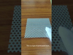 환기와 연소 필터레이션 구멍 뚫린 망판 0.1mm-12mm 두께