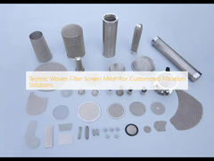 기술 직물 필터 스크린 망 맞춤 필터링 솔루션